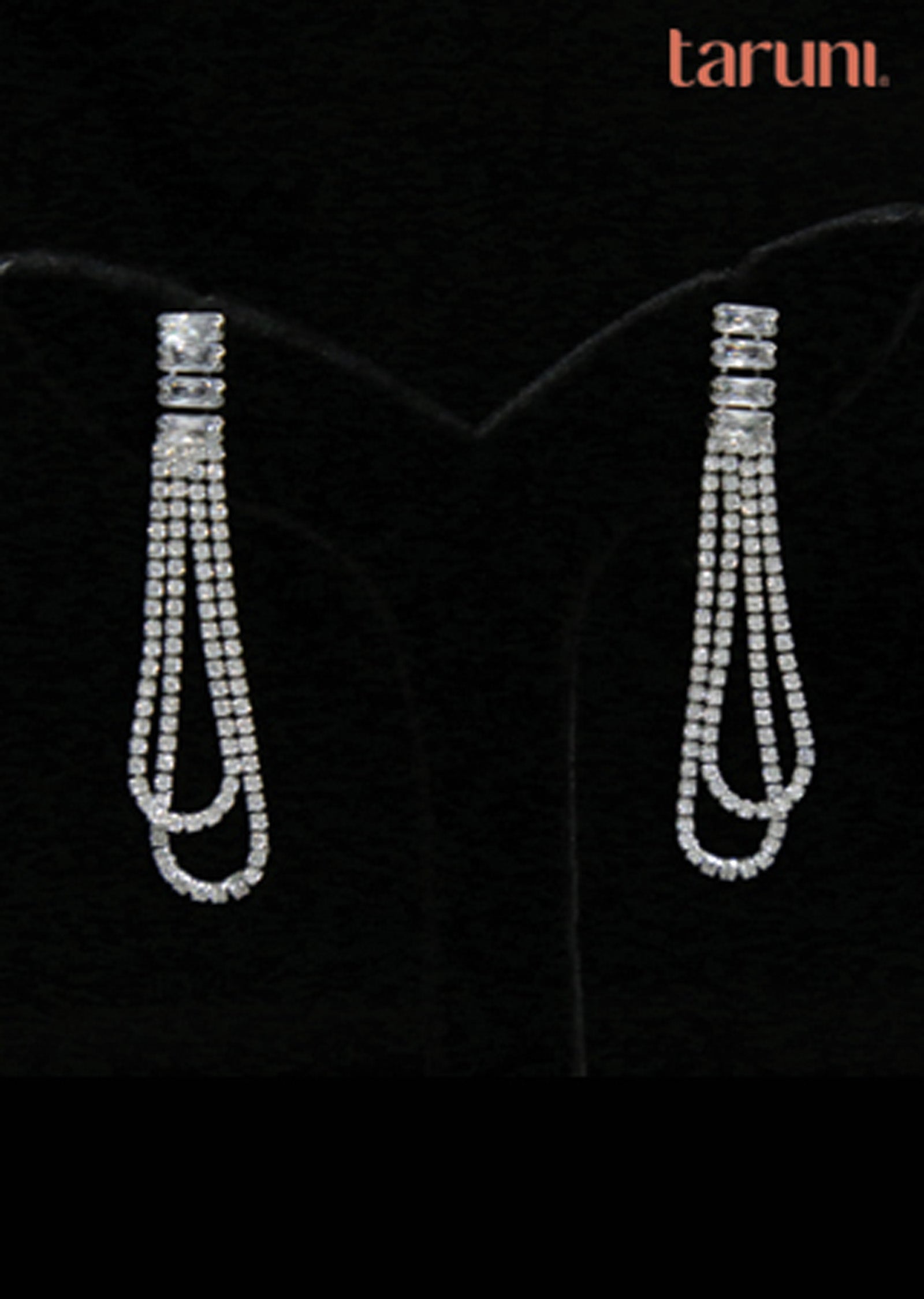 Silver Brass Earring