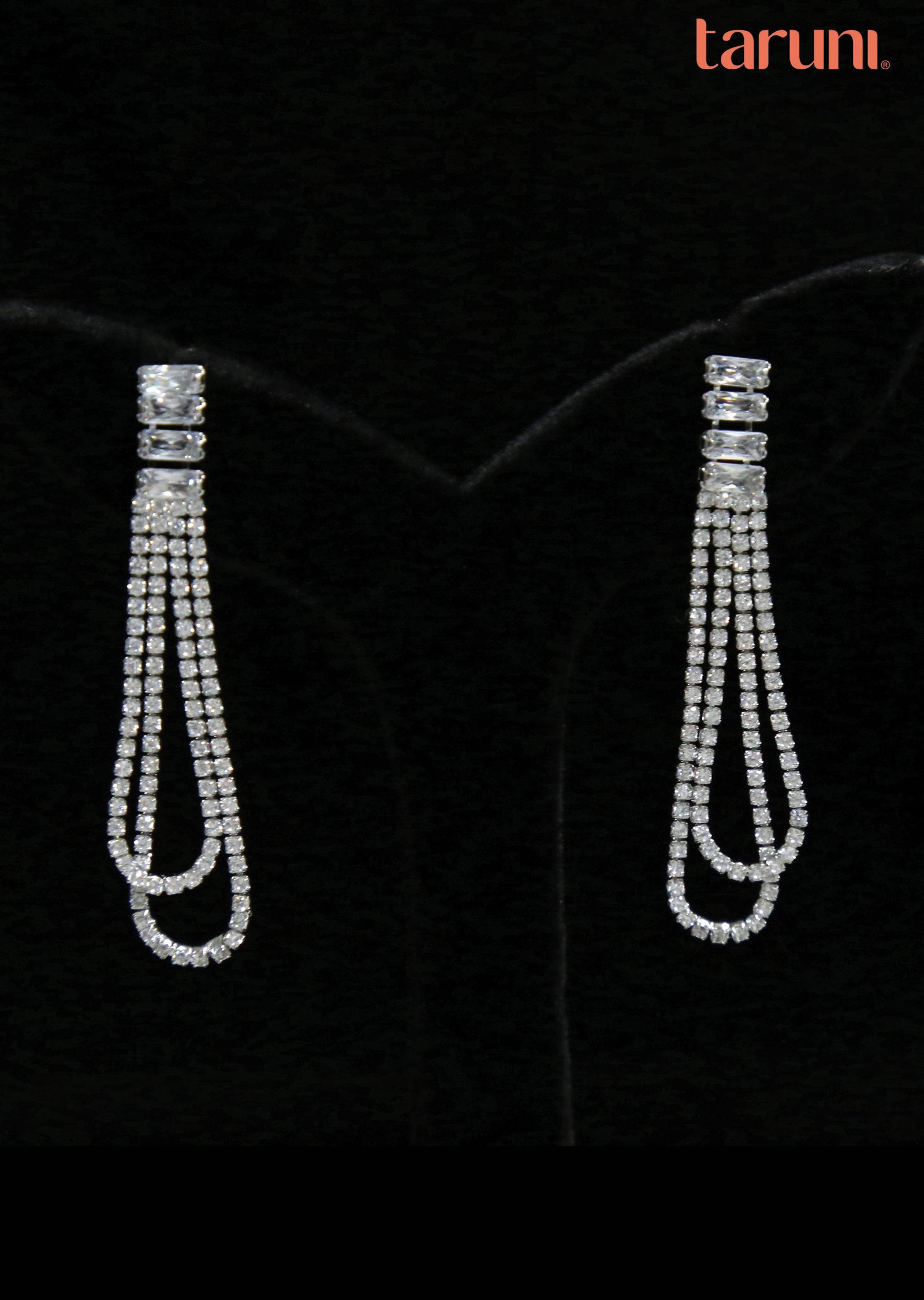 Silver Brass Earring