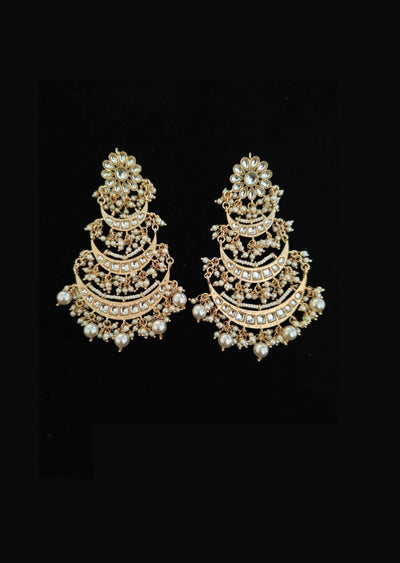 Gold Brass Earring