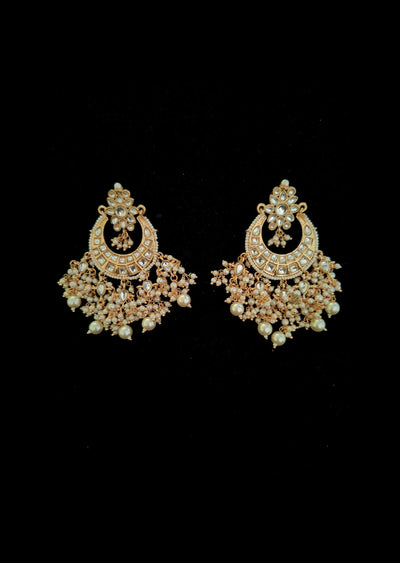 Gold Brass Earring