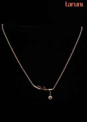 Rose Gold Brass Ethnic Chain