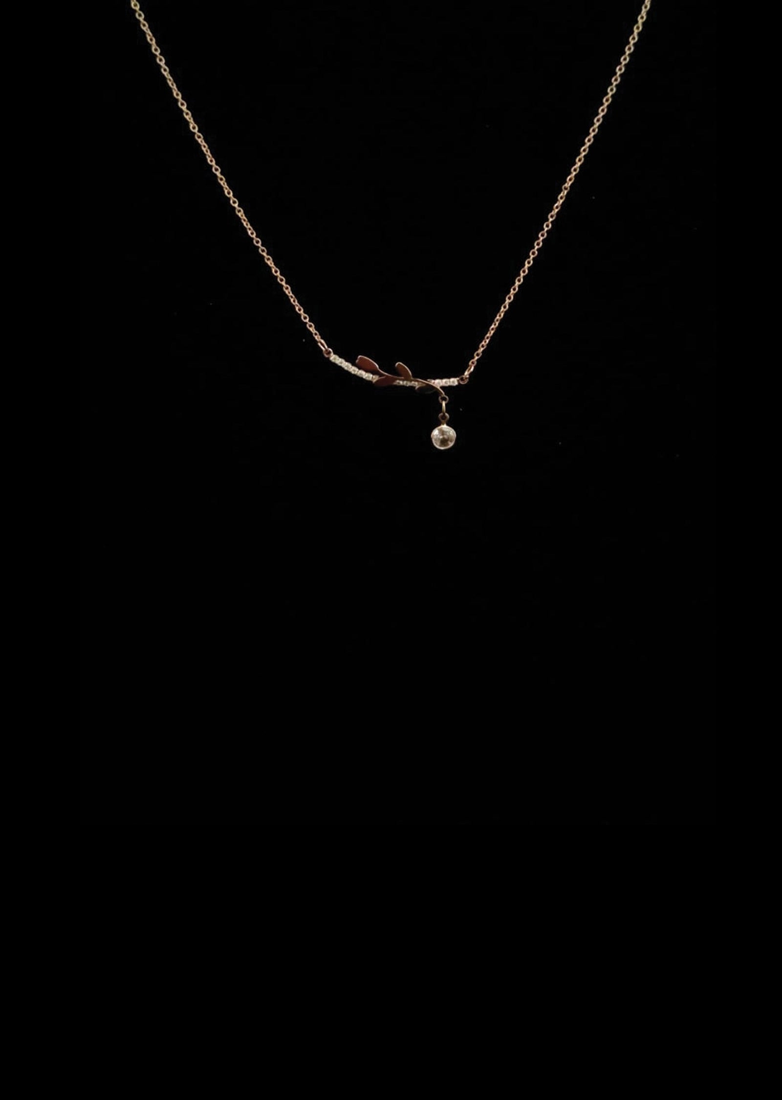 Rose Gold Brass Ethnic Chain