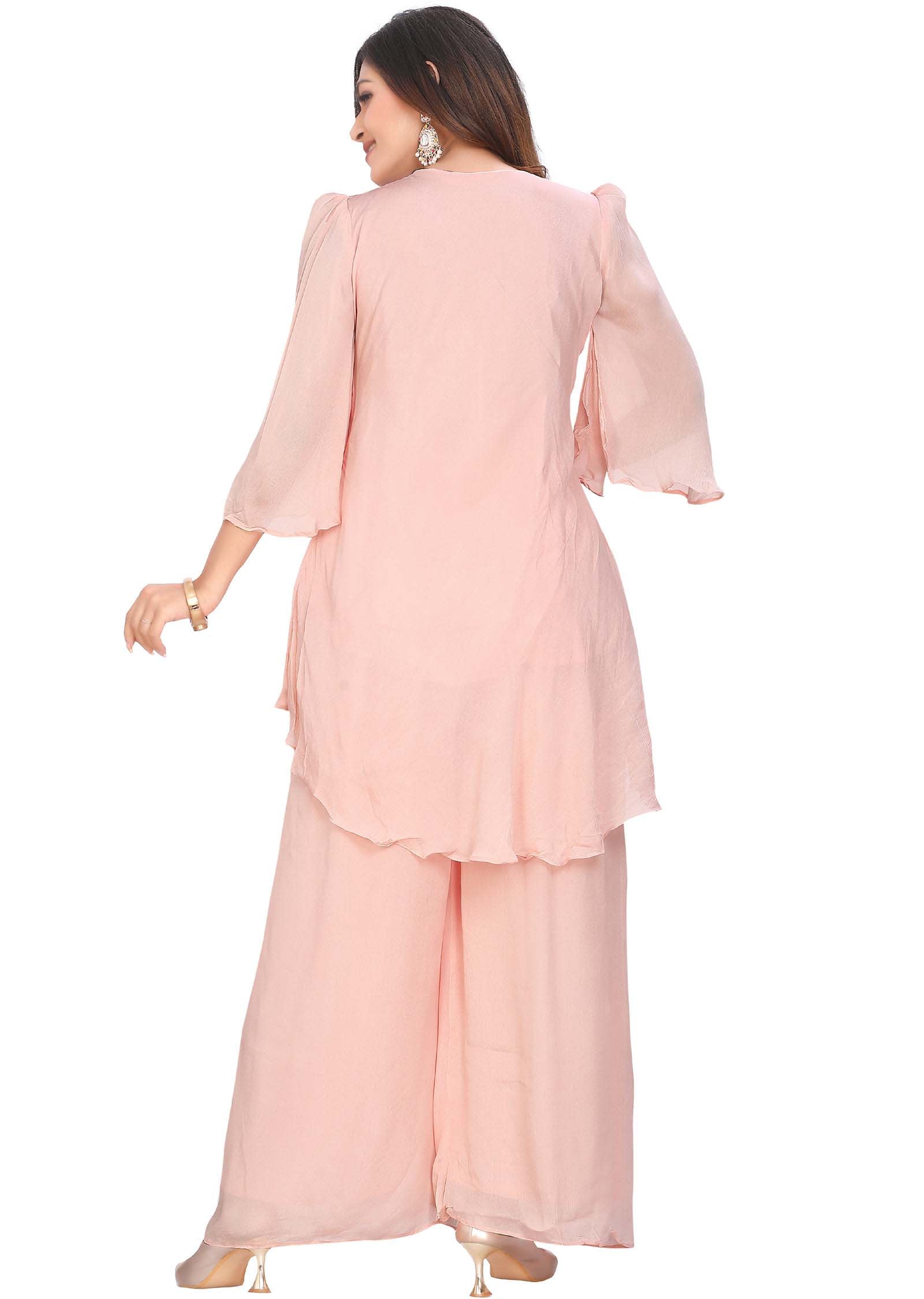 Pink Chinnon Co-Ord Set