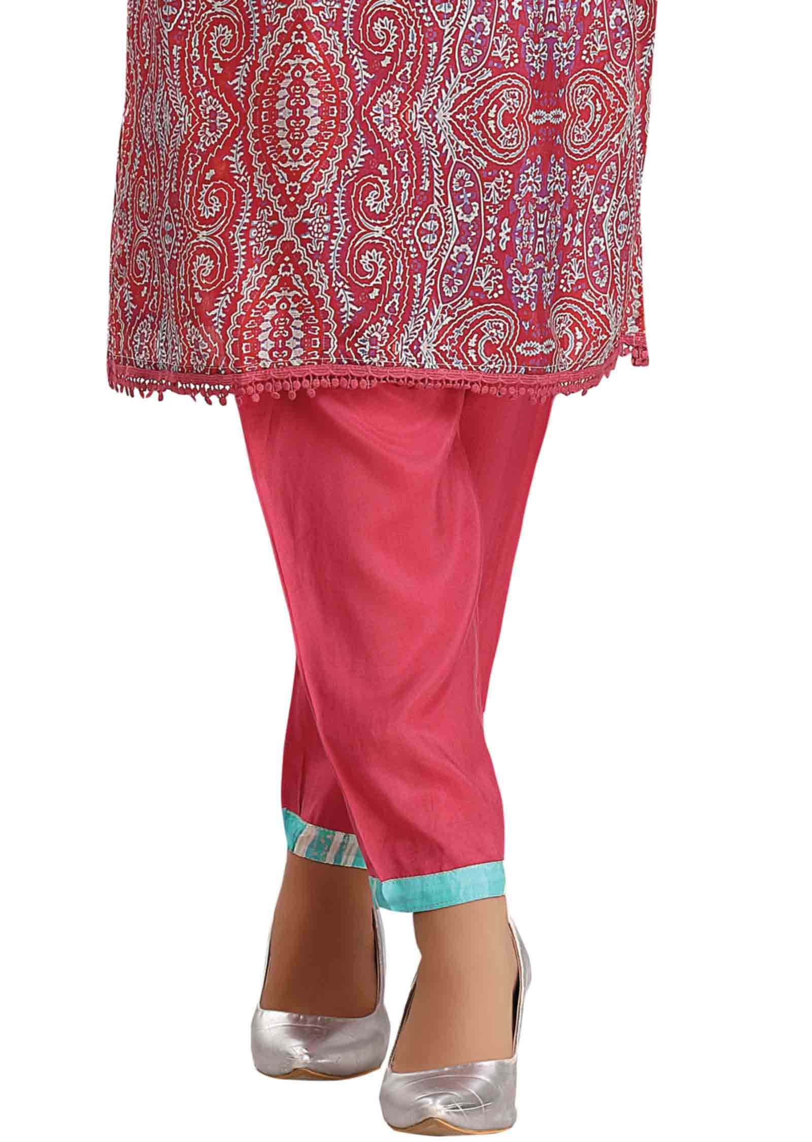 Multi Color Muslin Embroidered Kurti Sets