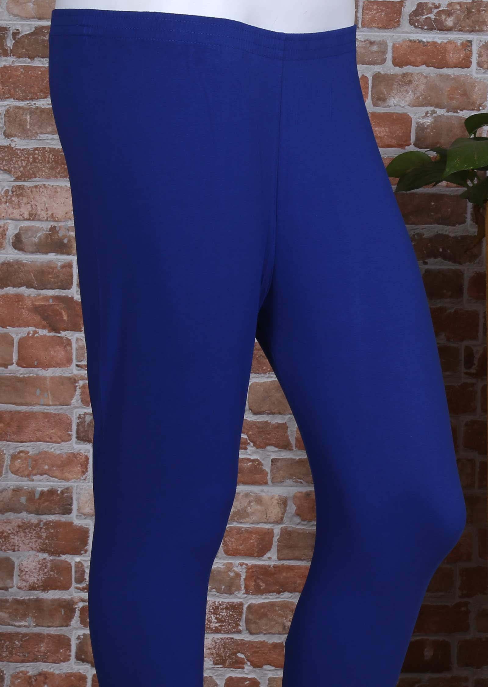 Blue Lycra leggings
