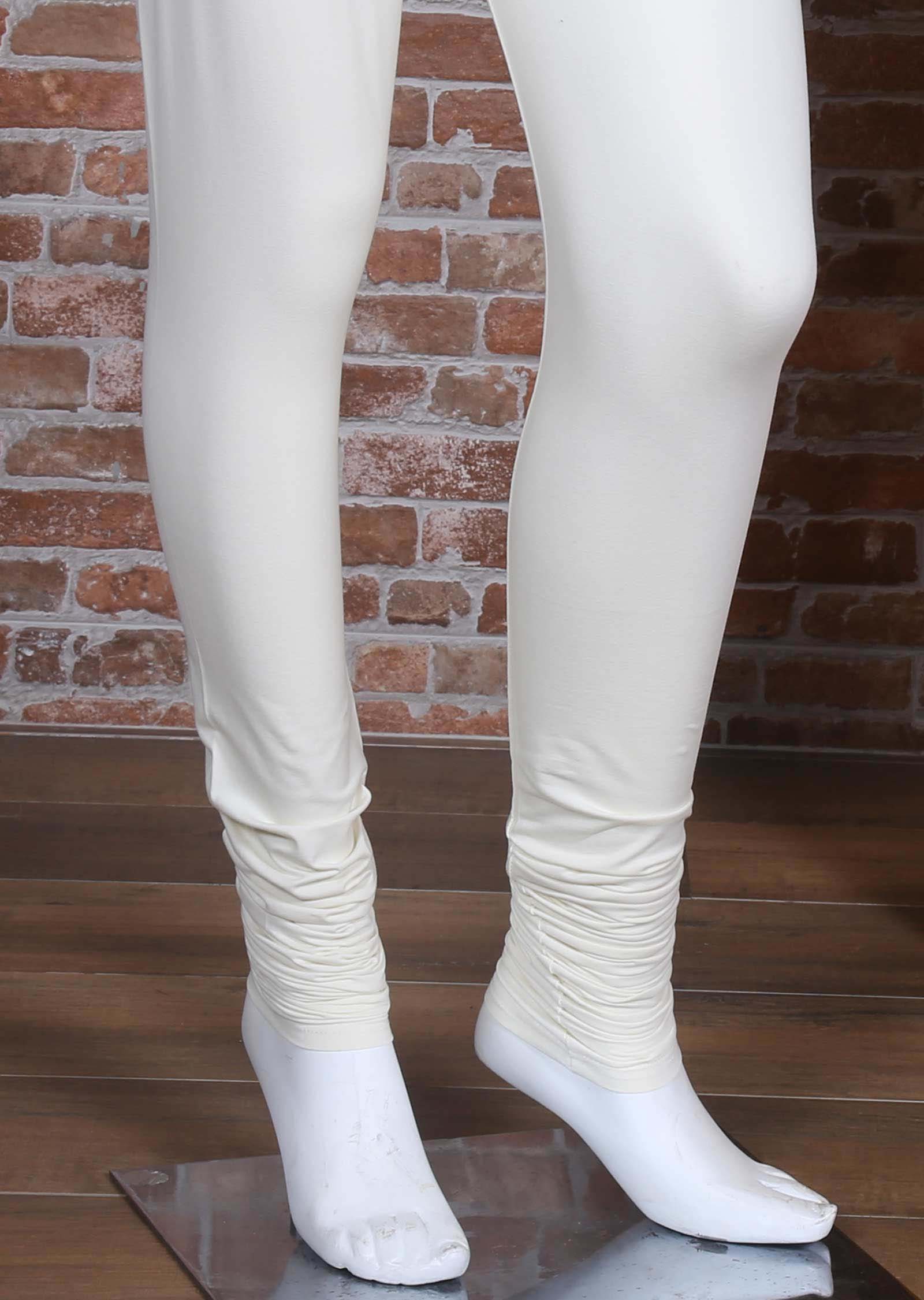 Off White Lycra leggings