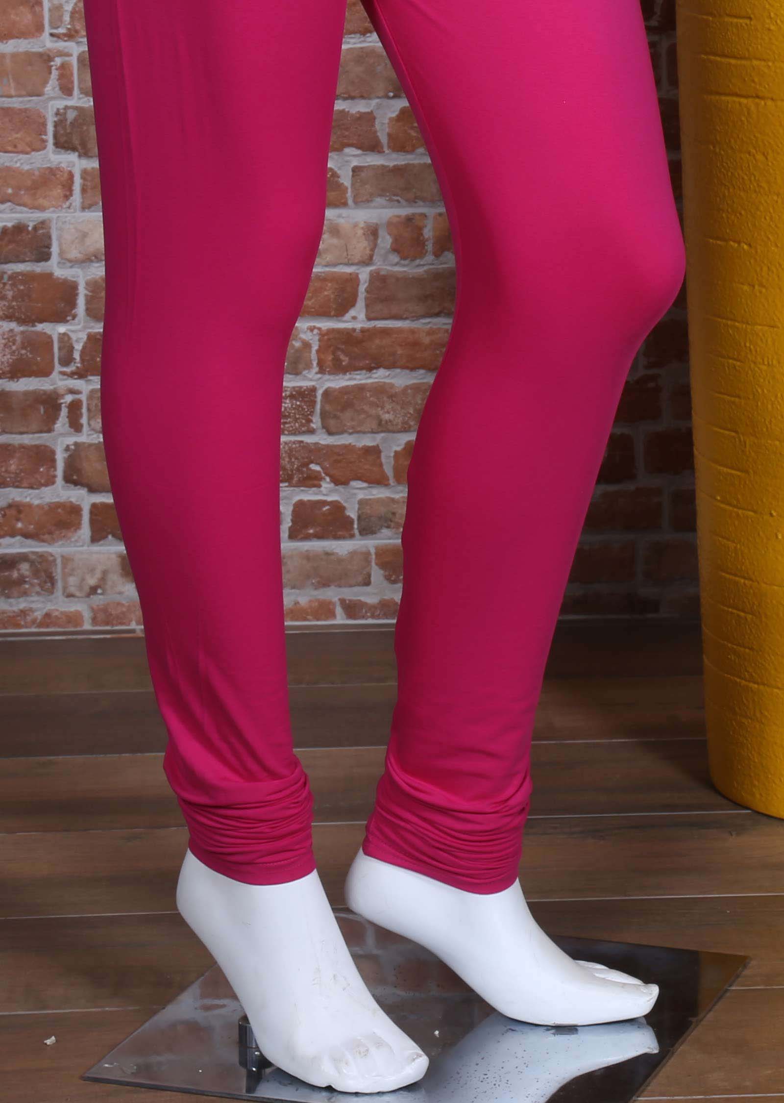 Pink Lycra leggings