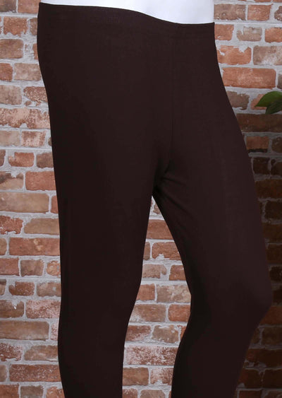 Dark brown Lycra leggings