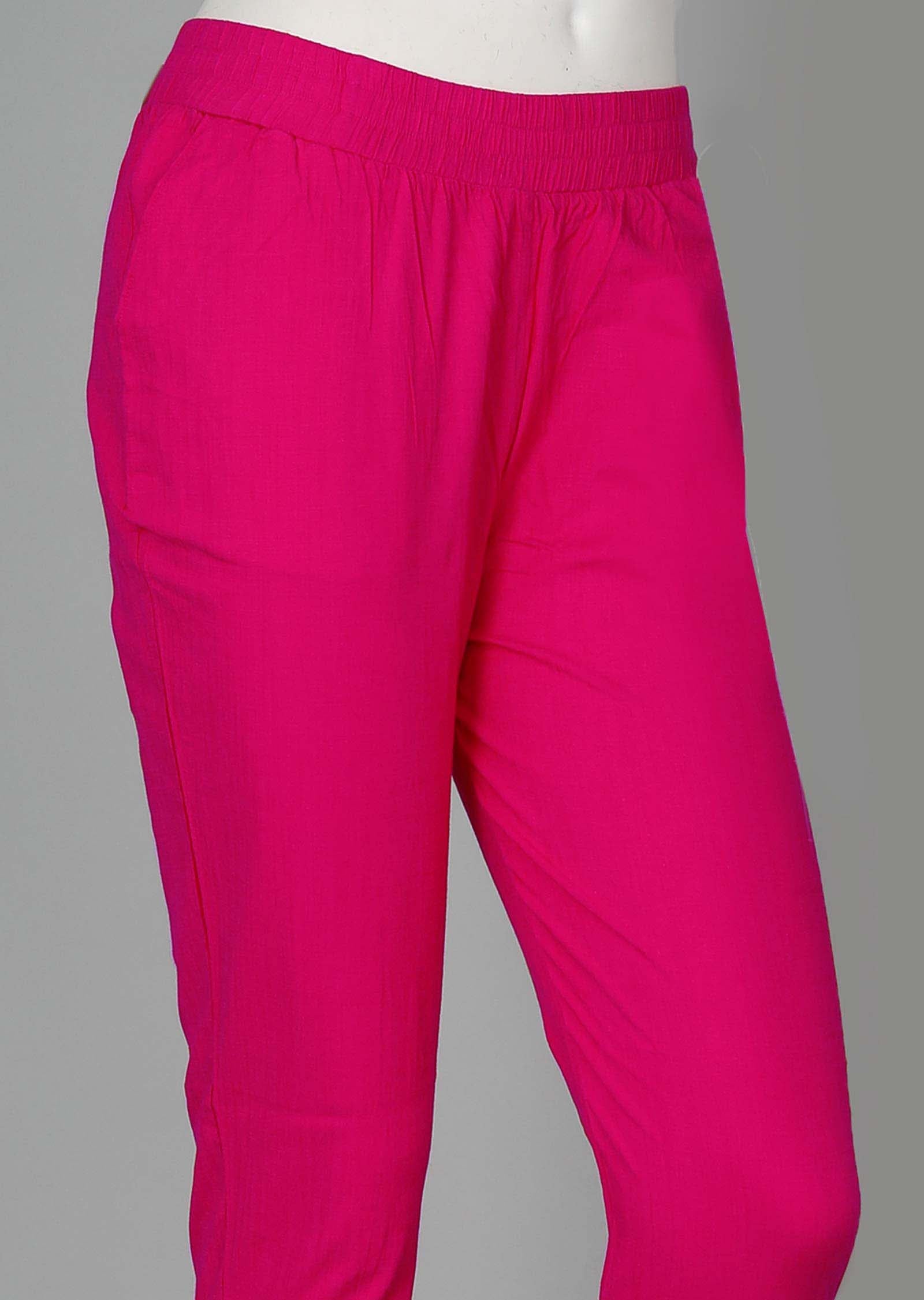 Pink pants